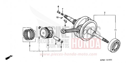 VILEBREQUIN/PISTON (NSS2501/NSS250A) NSS2501 de 2001